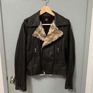 Faux Leather Jacket